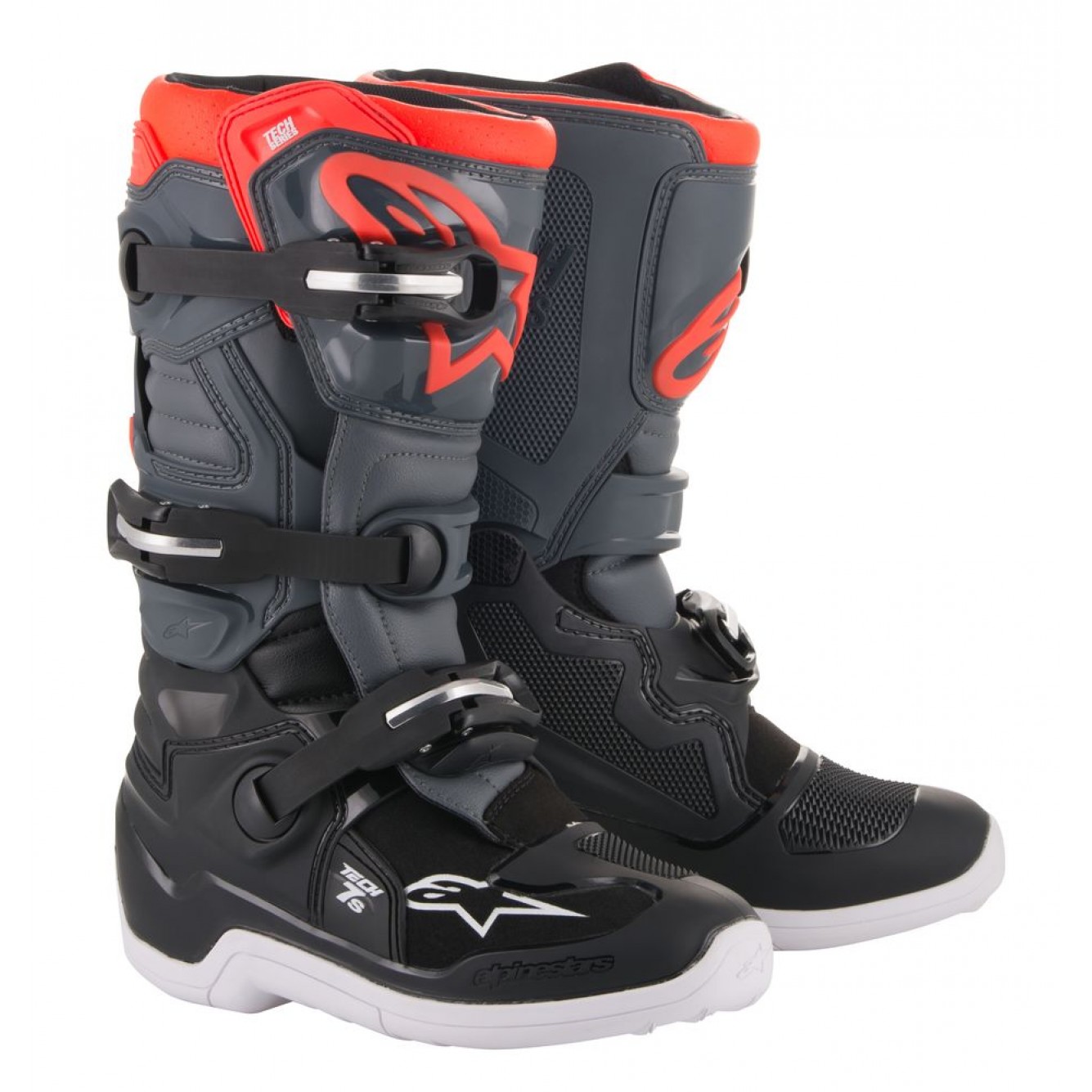 Alpinestars | Crosslaarzen Tech 7s Zwart / Donker Grijs